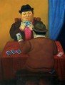 Los jugadores de cartas Fernando Botero
